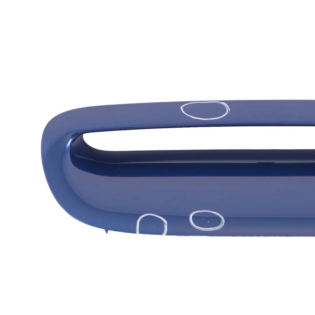 Hood Bonnet Air Inlet Grille Scoop Indi Blue Metallic 862 to Mini Cooper S R52 R53 with Part number 4832937 Mini Cooper S R52 R53 Hood Bonnet Air Inlet Grille Scoop Indi Blue Metallic 862 - SKU 4832937-IB - Part number 4832937