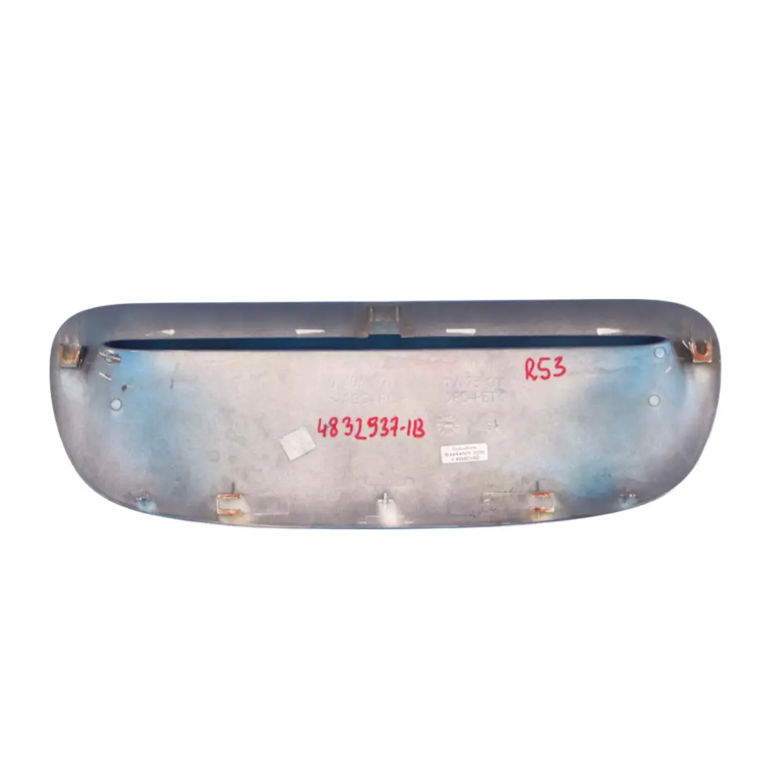 Mini Cooper S R52 R53 Hood Bonnet Air Inlet Grille Scoop Indi Blue Metallic 862 - SKU 4832937-IB - Part number 4832937