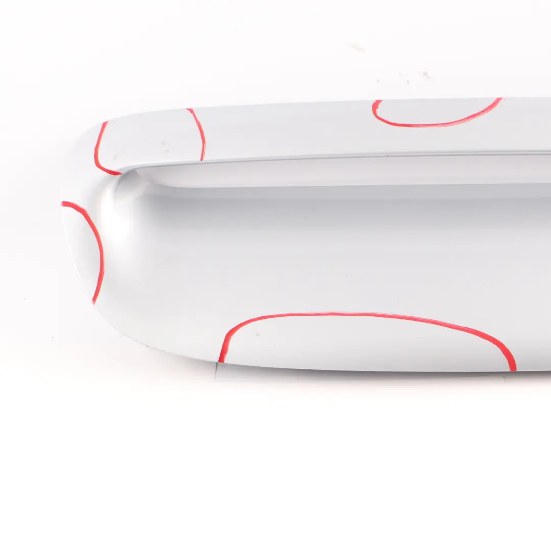 Inlet Grille Bonnet Hood Scoop Pure Silver to Mini Cooper S R52 R53 Air with Part number 4832937 Mini Cooper S R52 R53 Air Inlet Grille Bonnet Hood Scoop Pure Silver - SKU 4832937-PS - Part number 4832937