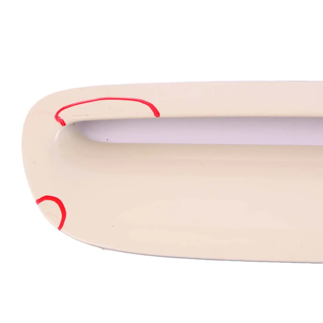 Inlet Grille Bonnet Hood Scoop Pepper White 850 to Mini Cooper S R52 R53 Air with Part number 4832937 Mini Cooper S R52 R53 Air Inlet Grille Bonnet Hood Scoop Pepper White 850 - SKU 4832937-PW - Part number 4832937