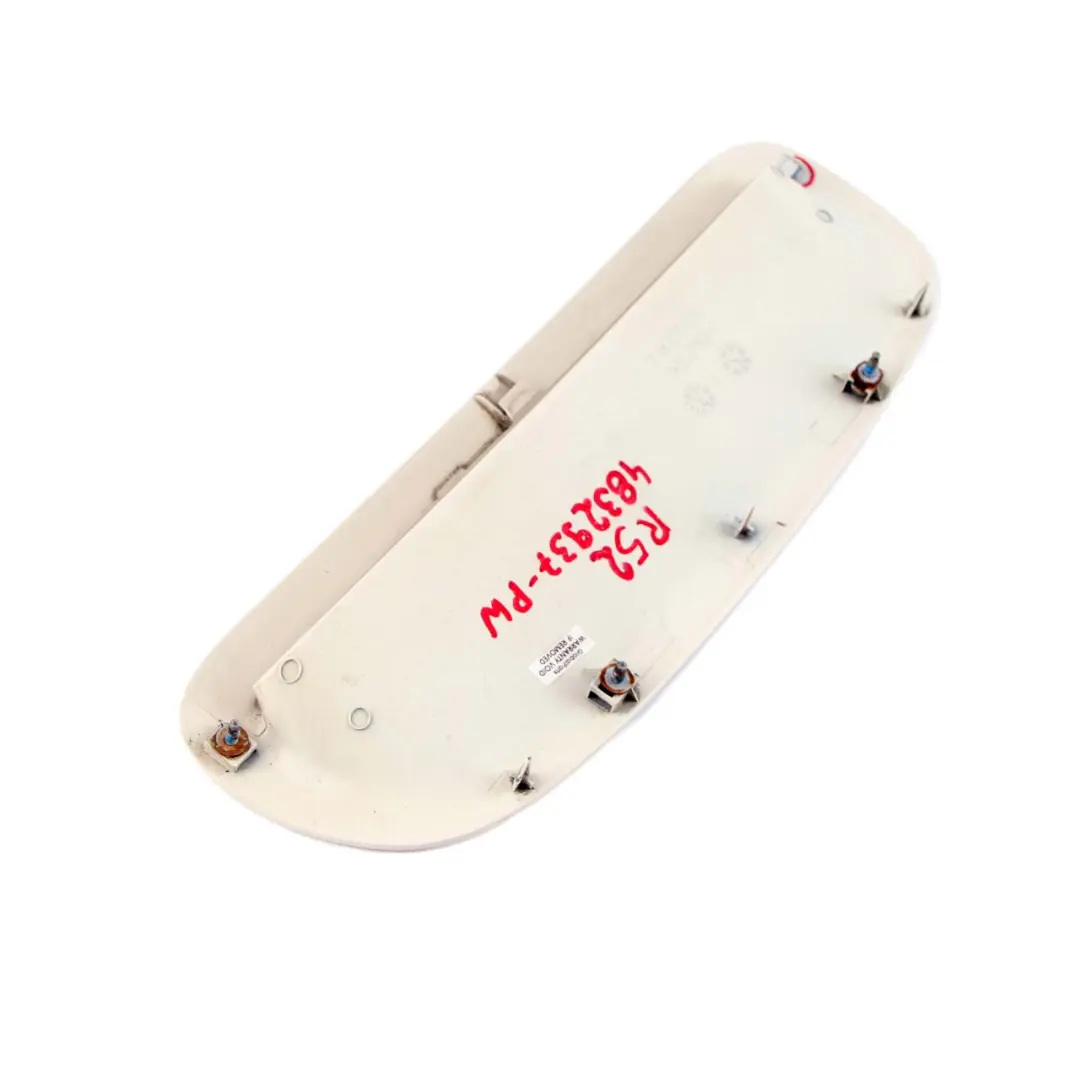 Inlet Grille Bonnet Hood Scoop Pepper White 850 to Mini Cooper S R52 R53 Air with Part number 4832937 Mini Cooper S R52 R53 Air Inlet Grille Bonnet Hood Scoop Pepper White 850 - SKU 4832937-PW - Part number 4832937