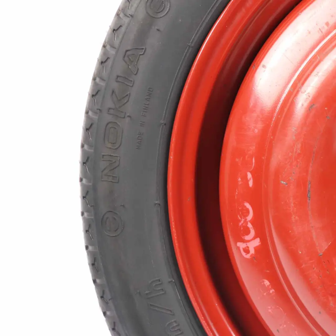 Spare Wheel Saab 9-3 Wheel Steel R15 4J Nokia 115/70 to with Part number 4837050 Spare Wheel Saab 9-3 Wheel Steel R15 4J Nokia 115/70 - SKU 4837050 - Part number 4837050