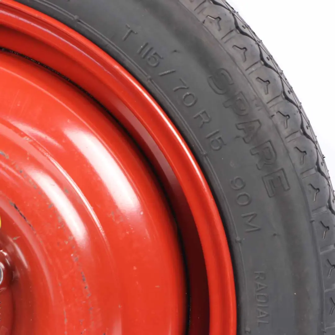 Spare Wheel Saab 9-3 Wheel Steel R15 4J Nokia 115/70 to with Part number 4837050 Spare Wheel Saab 9-3 Wheel Steel R15 4J Nokia 115/70 - SKU 4837050 - Part number 4837050