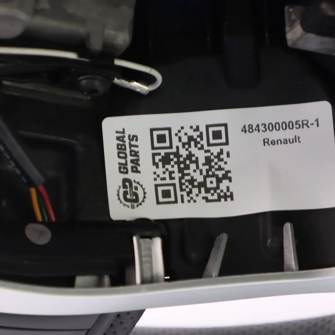 NEU Schwarzes Leder lenkrad Multifunktion für Renault Laguna 3 mit Teilenummer 484300005R Renault Laguna 3 NEU Schwarzes Leder lenkrad Multifunktion - SKU 484300005R-1 - Teilenummer 484300005R