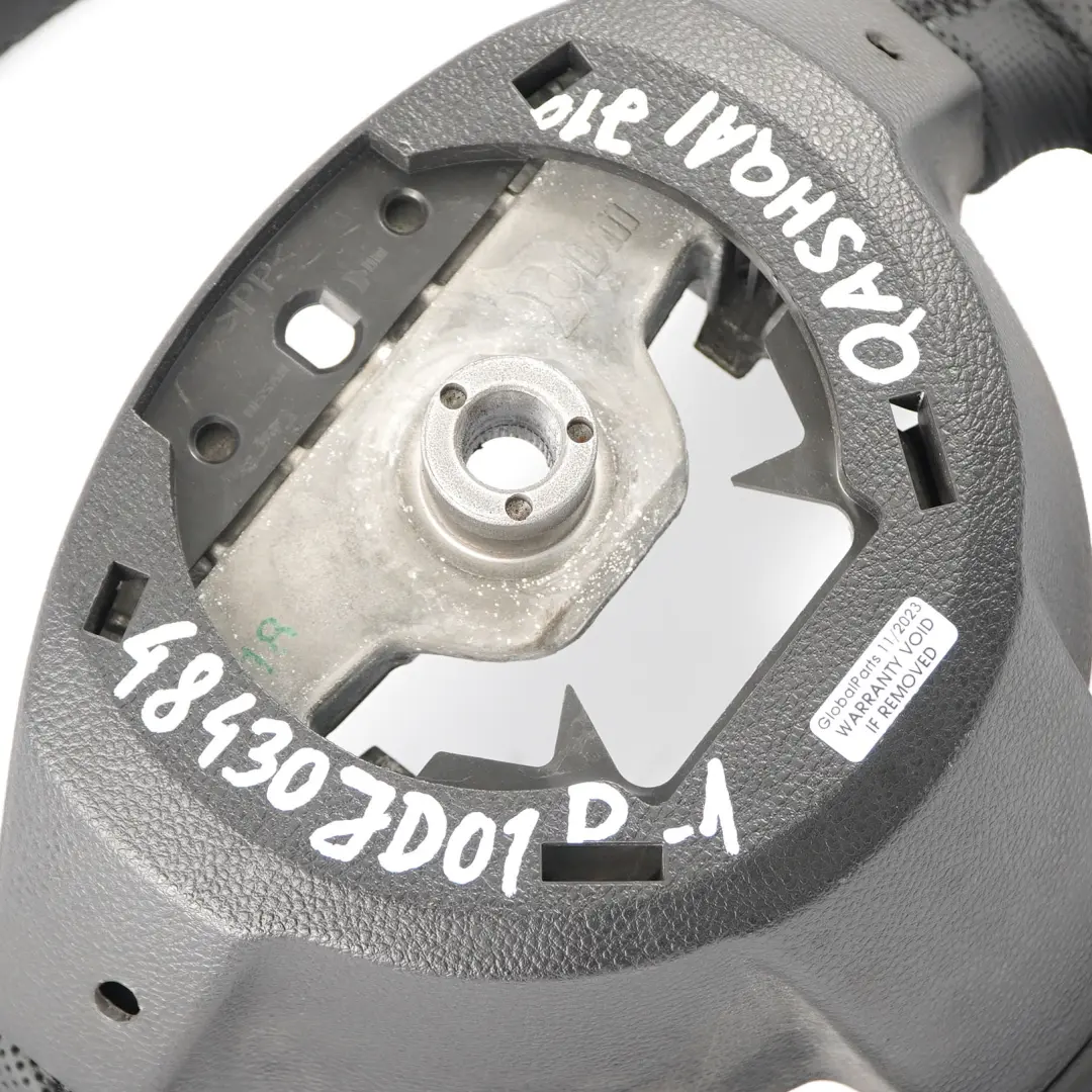 NUOVO Volante in pelle nera per Nissan Qashqai J10 con numero di parte 48430JD01D Nissan Qashqai J10 NUOVO Volante in pelle nera - SKU 48430JD01D-1 - Numero di parte 48430JD01D