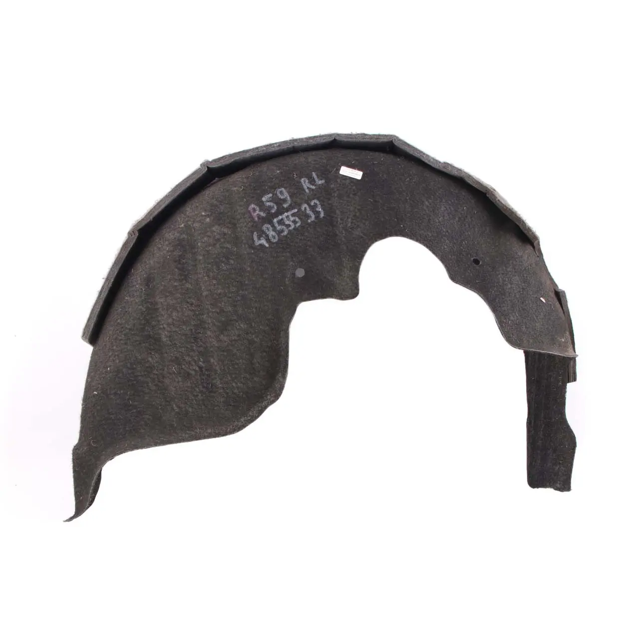 Mini R59 Roadster Trasera Izquierda N / S Tapa Paso Rueda Splash Vivienda Trim
