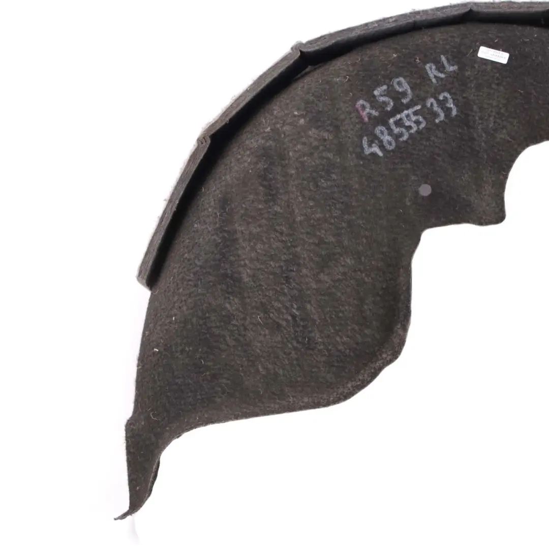 Posteriore Sinistra Coperchio Rivestimento Alloggiamento per Mini R59 Roadster con numero di parte 4855533 Mini R59 Roadster Posteriore Sinistra Coperchio Rivestimento Alloggiamento - SKU 4855533 - Numero di parte 4855533