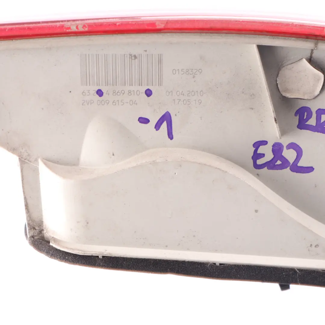 Luz Trasera Trasera Derecha para BMW E82 E88 Cabrio con número de pieza 4869810 BMW E82 E88 Cabrio Luz Trasera Trasera Derecha - SKU 4869810-1 - Número de pieza 4869810