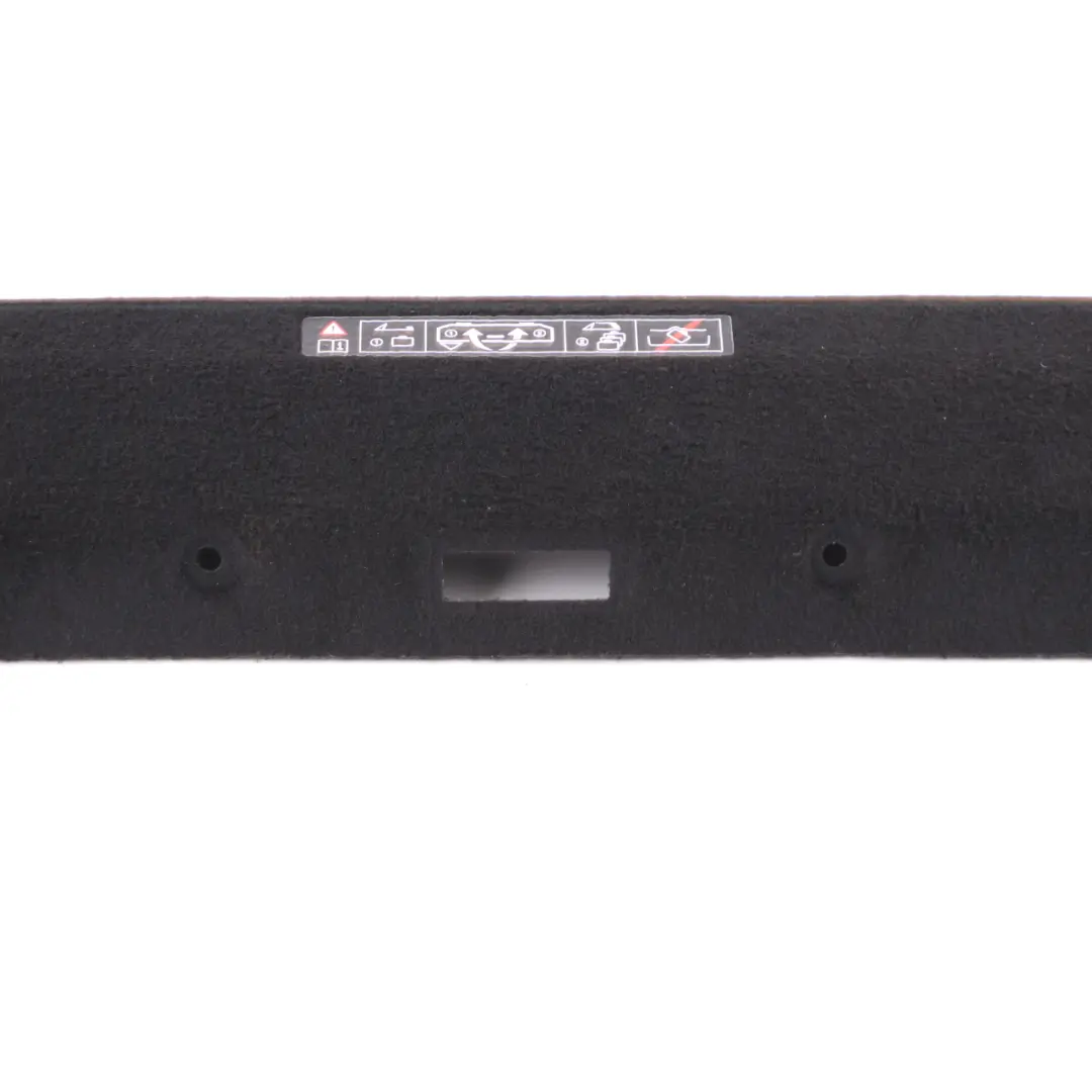 Garniture Inférieure De Lunette Arrière Panneau De Coffre pour BMW F12 à propos du numéro de pièce 7224967 BMW F12 Garniture Inférieure De Lunette Arrière Panneau De Coffre - SKU 4881876 - Numéro de pièce 7224967