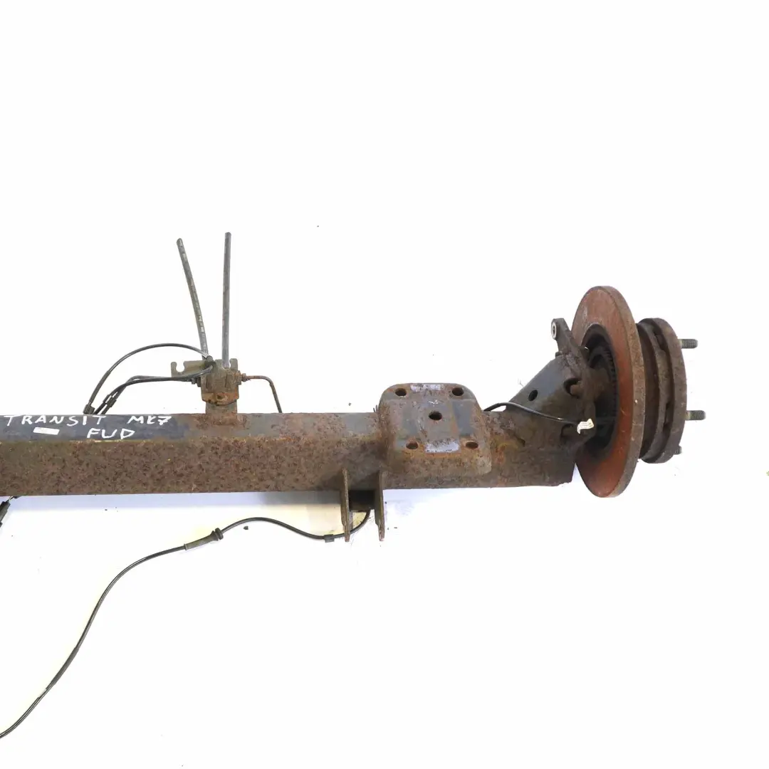 Eje Trasero Soporte Suspensión Subchasis Portadora para Ford Transit MK7 FWD con número de pieza 4985047 Ford Transit MK7 FWD Eje Trasero Soporte Suspensión Subchasis Portadora - SKU 4985047-1 - Número de pieza 4985047