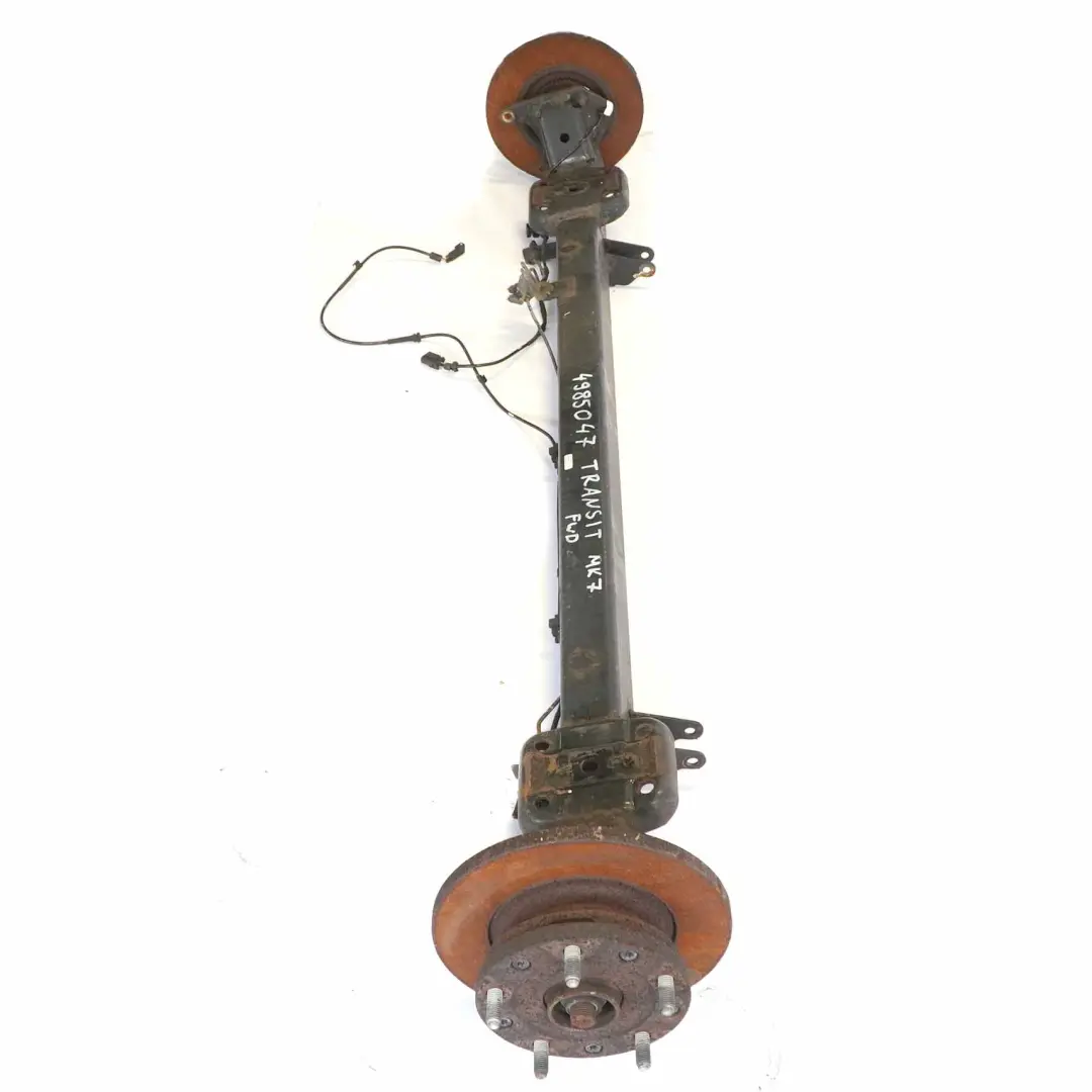 Axle Suspension Support Subframe Beam Carrier to Ford Transit MK7 FWD Rear with Part number 4985047 Ford Transit MK7 FWD Rear Axle Suspension Support Subframe Beam Carrier - SKU 4985047 - Part number 4985047