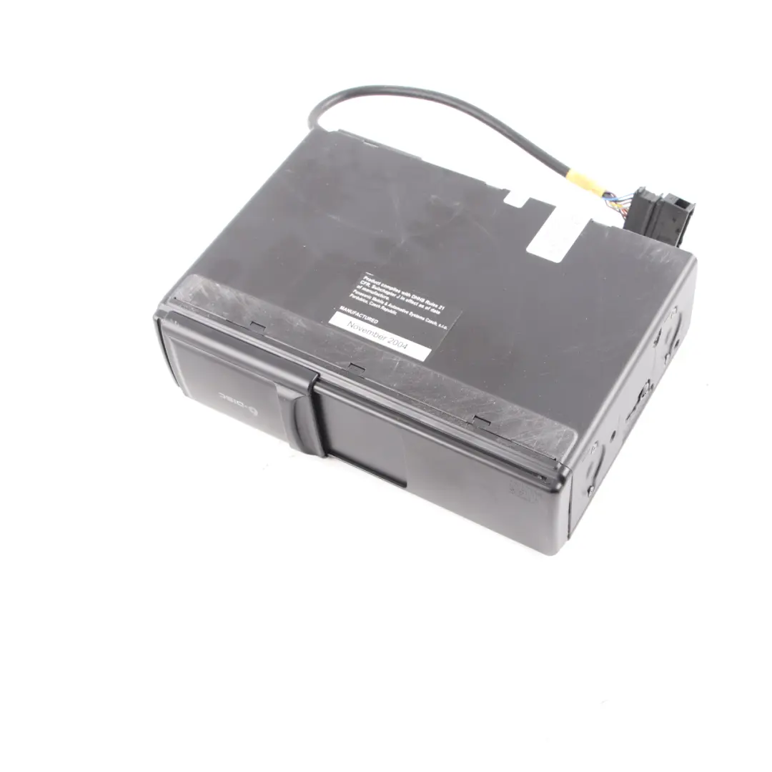Audi A6 C5 6 Disc CD Changer Control Unit Module Player With Magazine - SKU 4B0035111B - Part number 4B0035111B