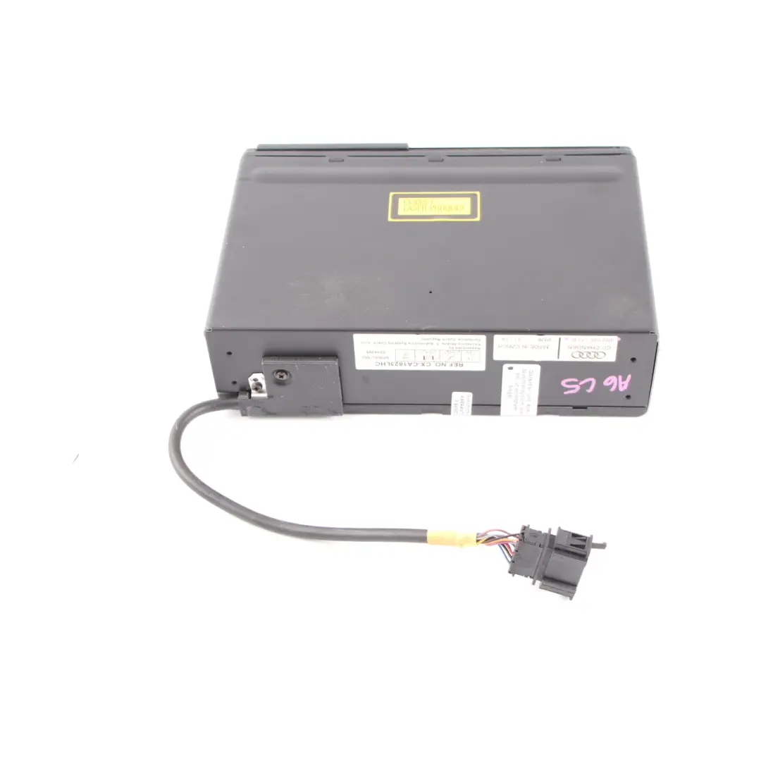 Audi A6 C5 6 Disc CD Changer Control Unit Module Player With Magazine - SKU 4B0035111B - Part number 4B0035111B