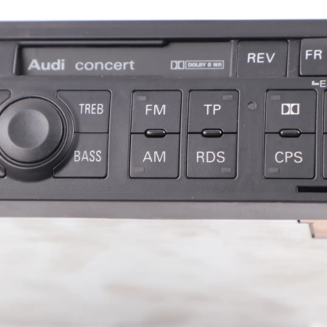 Radio Player Audi TT 8N Audio Head Unit Cassette Player Concert to with Part number 4B0035186D Radio Player Audi TT 8N Audio Head Unit Cassette Player Concert - SKU 4B0035186D - Part number 4B0035186D