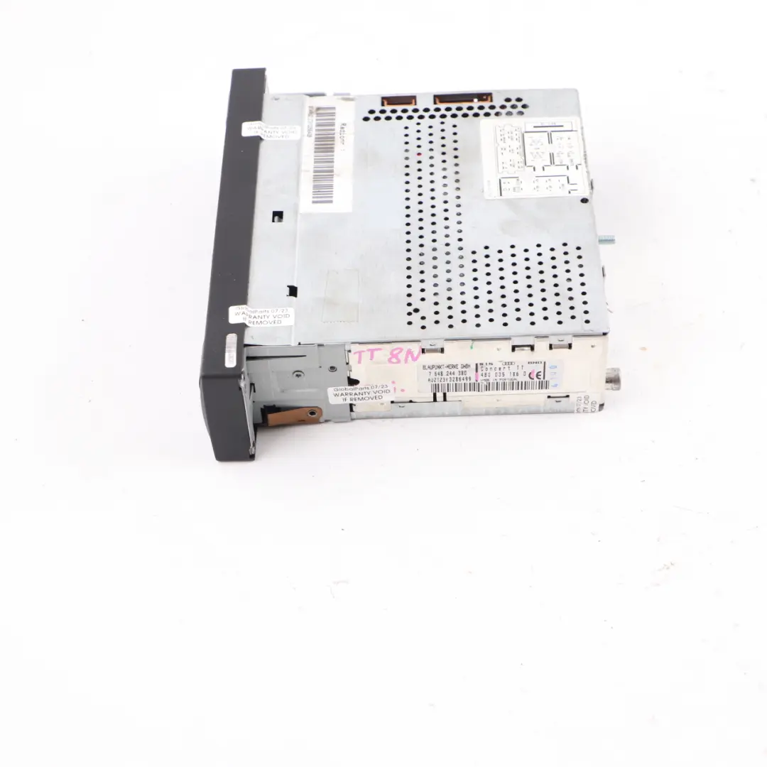  Radio Player Audi TT 8N Audio Head Unit Cassette Player Concert - SKU 4B0035186D - Part number 4B0035186D