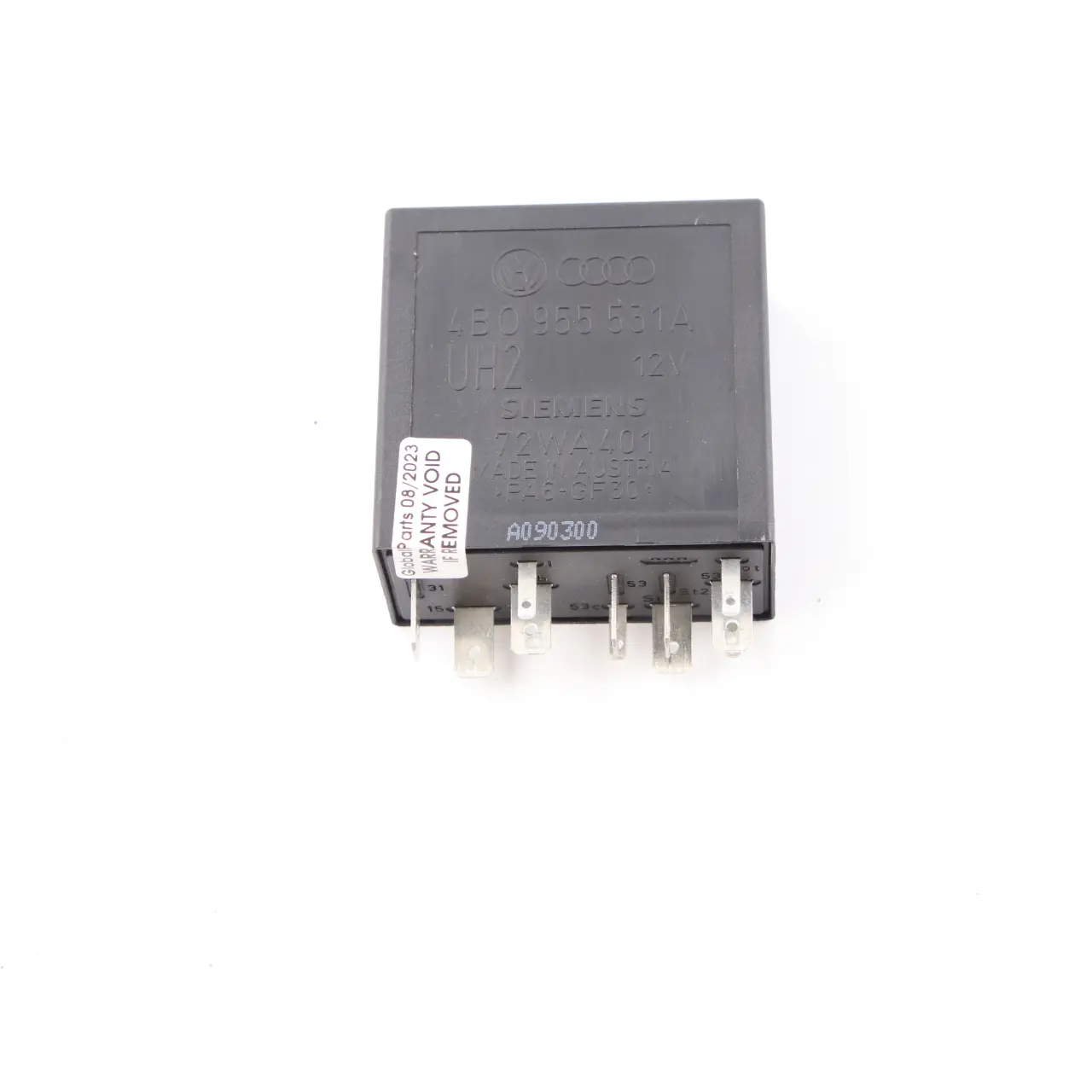 Audi VW Volkswagen Asiento Relé Unidad Módulo 9 Pins 12V UH2 4B0955531A