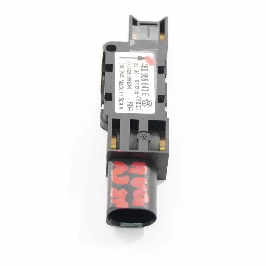 Audi A3 8P Czujnik Sensor Uderzenia - SKU 4B0959643E - Numer Części 4B0959643E