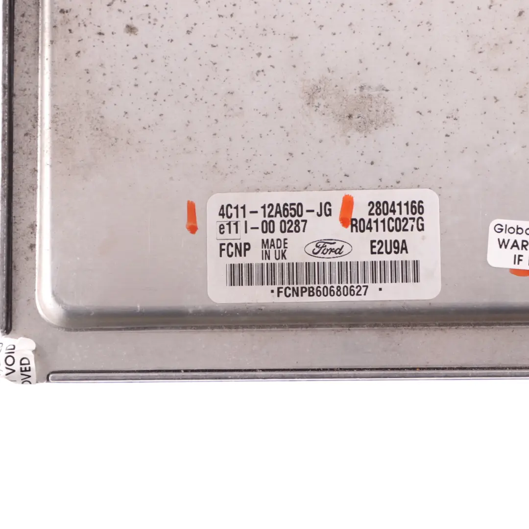 Ford Transit MK6 2.4 TDCi Diesel Engine Control Unit ECU 4C11-12A650-JG - SKU 4C1112A650JG - Part number 4C1112A650JG