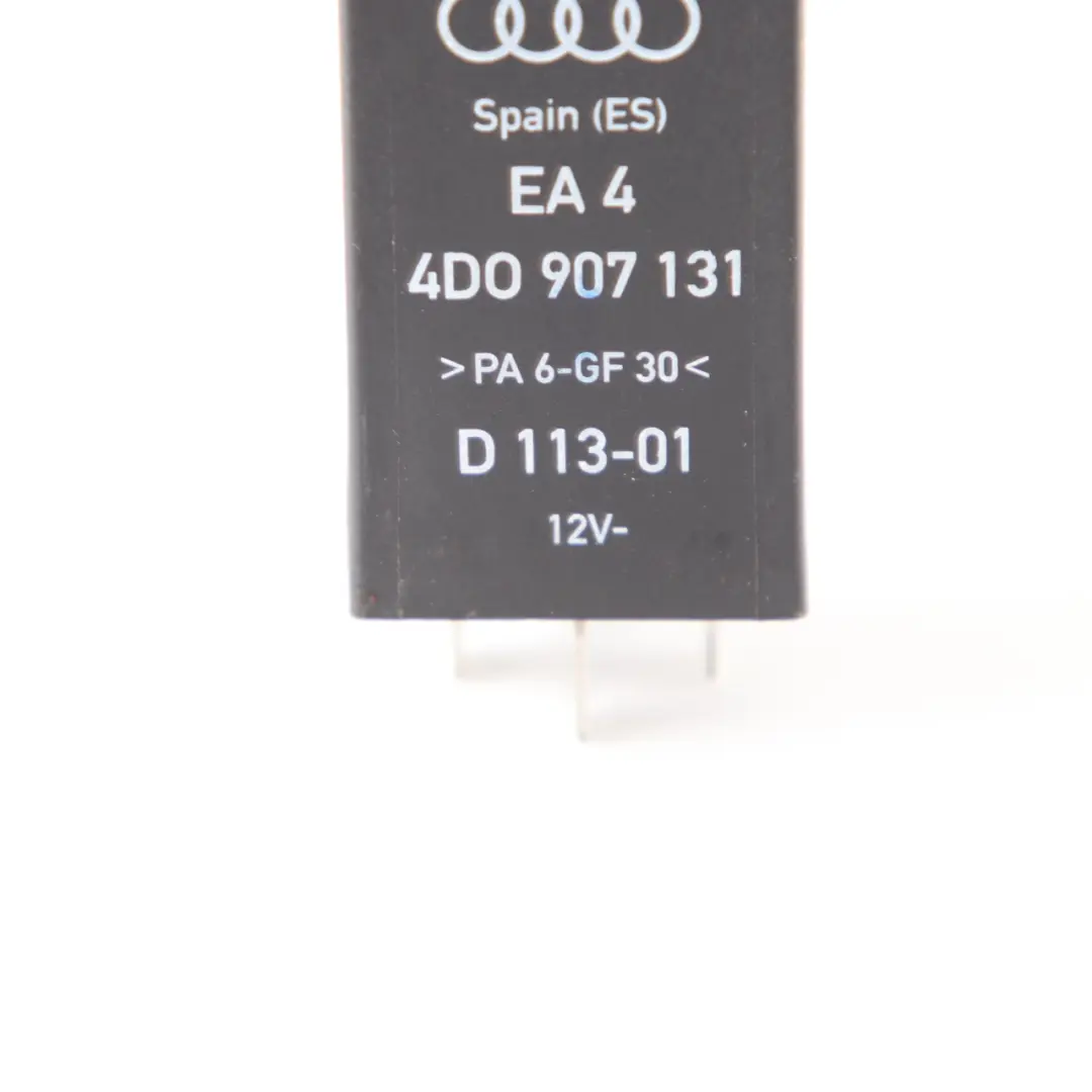 Module Relais 4 Broches 12V 4D09907131 pour Audi VW Volkswagen Seat à propos du numéro de pièce 4D0907131 Audi VW Volkswagen Seat Module Relais 4 Broches 12V 4D09907131 - SKU 4D0907131 - Numéro de pièce 4D0907131