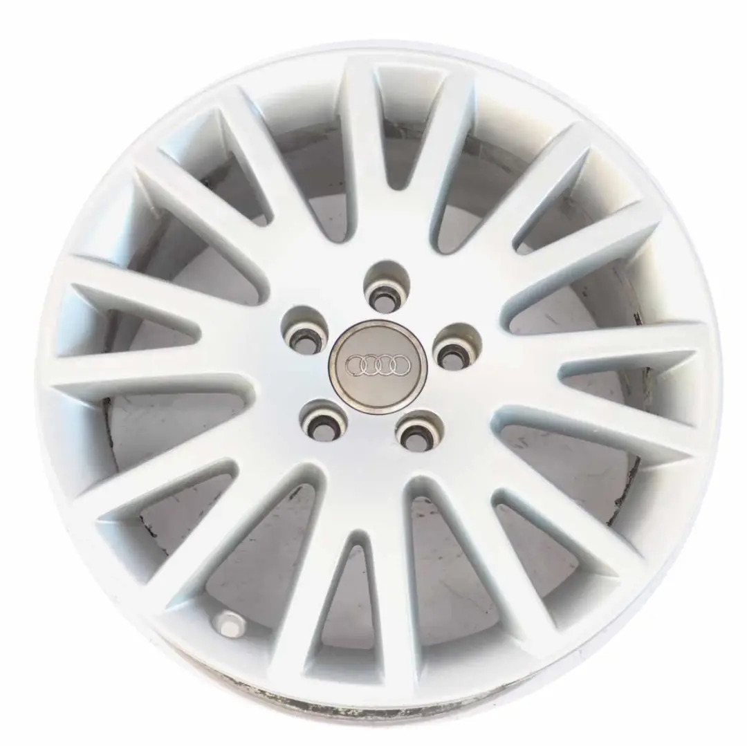 Audi A4 B6 Silver Wheel Alloy Rim 17" 7,5J ET:45 - SKU 4F0601025AK-4 - Part number 4F0601025AK