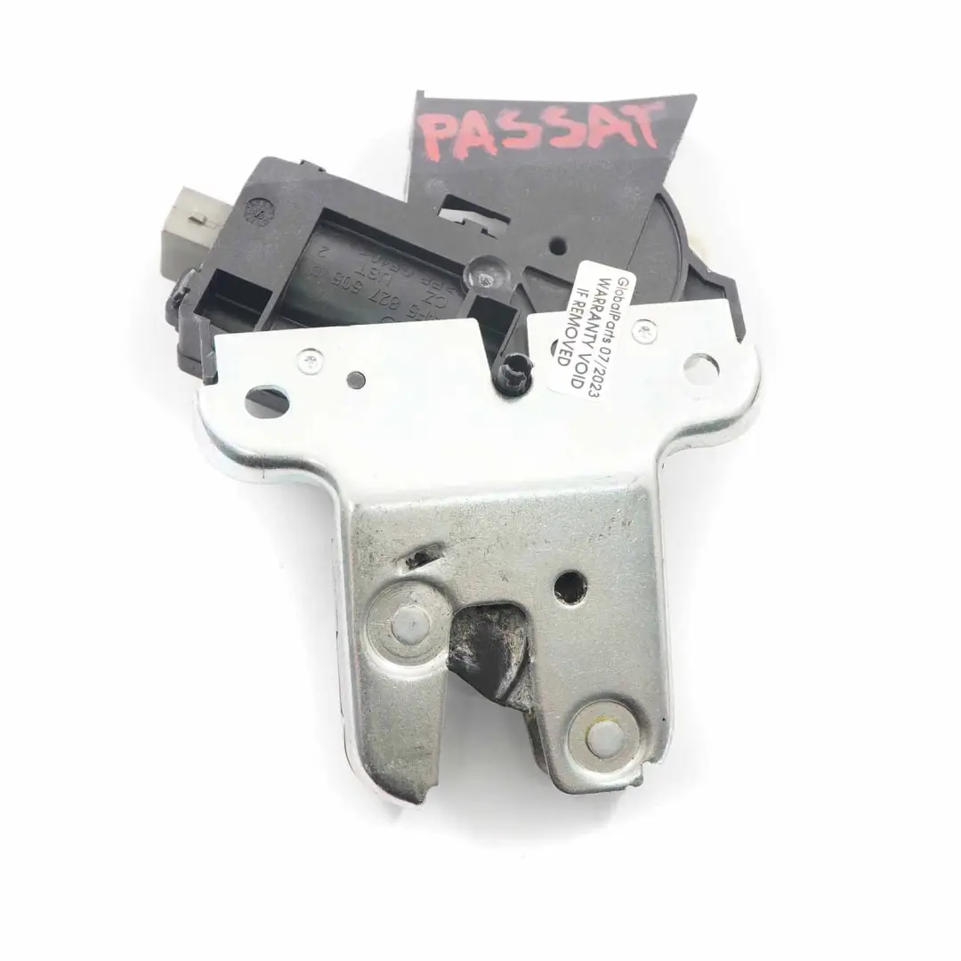 Volkswagen VW Passat B6 Mécanisme Verrouillage Couvercle Coffre - SKU 4F5827505D - Numéro de pièce 4F5827505D