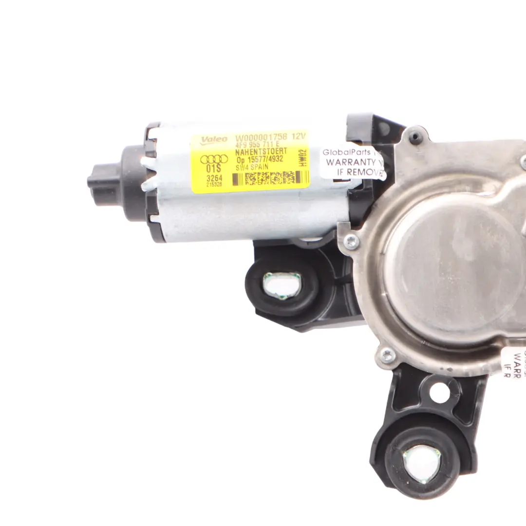 Audi RS4 A4 B8 Motor Limpiaparabrisas Trasero - SKU 4F9955711E - Número de pieza 4F9955711E
