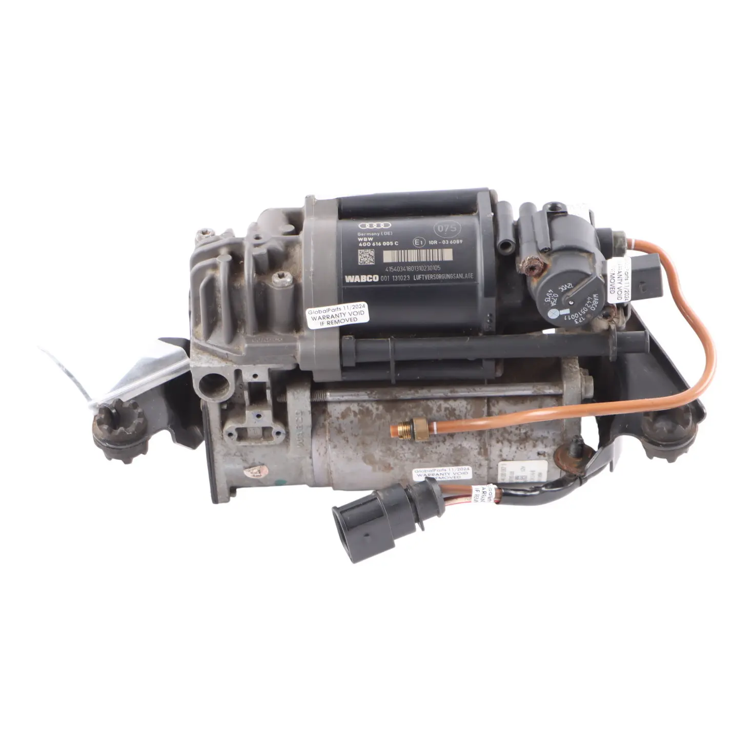 Unidad control bomba compresor suspensión neumática del Audi RS6 C7 4G0616005D