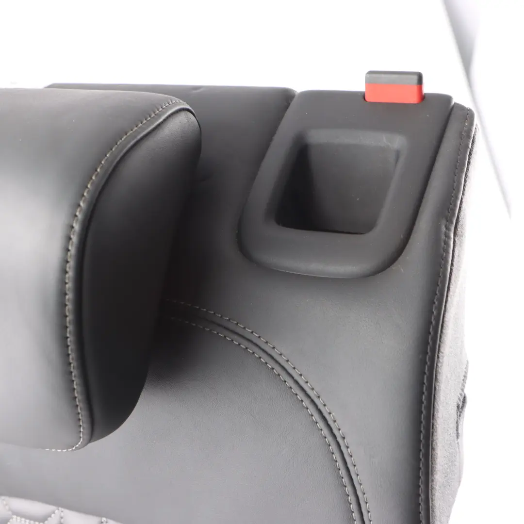 Backrest Heated Left N/S Covering Black Leather Soul to Audi RS6 C7 Rear Seat with Part number 4G0885805BA Audi RS6 C7 Rear Seat Backrest Heated Left N/S Covering Black Leather Soul - SKU 4G0885805BA - Part number 4G0885805BA