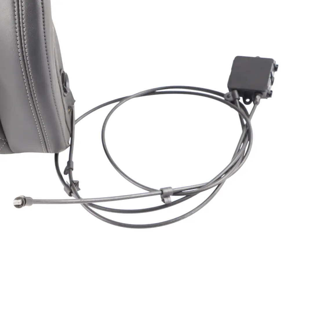 Backrest Heated Left N/S Covering Black Leather Soul to Audi RS6 C7 Rear Seat with Part number 4G0885805BA Audi RS6 C7 Rear Seat Backrest Heated Left N/S Covering Black Leather Soul - SKU 4G0885805BA - Part number 4G0885805BA