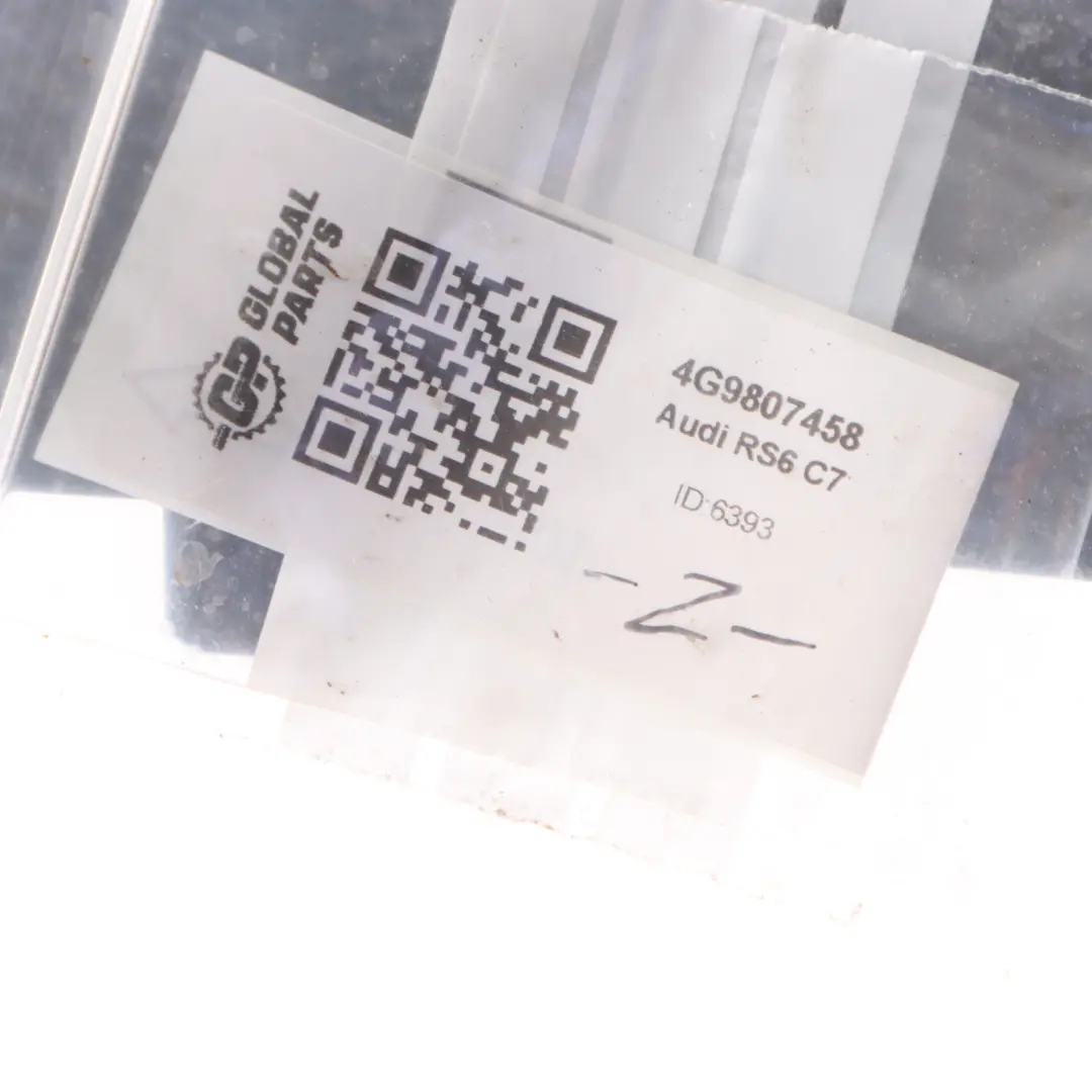 Centre Bumper Mount Support Bracket Rear 4G5807458 to Audi A6 C7 with Part number 4G9807458 Audi A6 C7 Centre Bumper Mount Support Bracket Rear 4G5807458 - SKU 4G9807458 - Part number 4G9807458