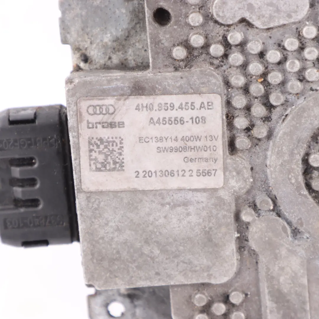 Radiator Fan Engine Cooling Motor Unit 4H0959455AB to Audi A8 D4 with Part number 4H0959455AB-1 Audi A8 D4 Radiator Fan Engine Cooling Motor Unit 4H0959455AB - SKU 4H0959455AB-1 - Part number 4H0959455AB-1