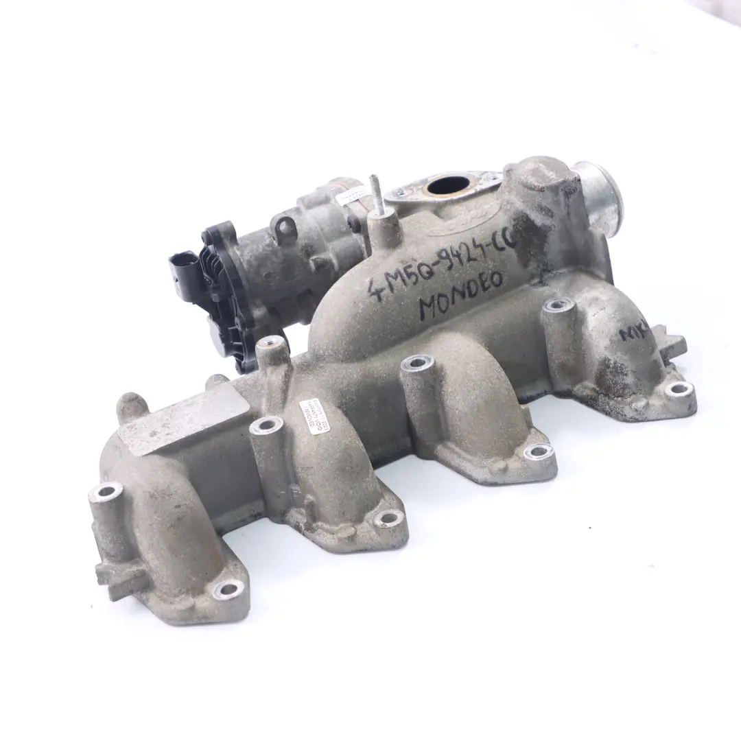 Ford Mondeo MK4 1.8 TDCi Diesel Air Intake Inlet Manifold EGR Valve 4M5Q-9424-CC - SKU 4M5Q9424CC - Part number BK2Q9424C