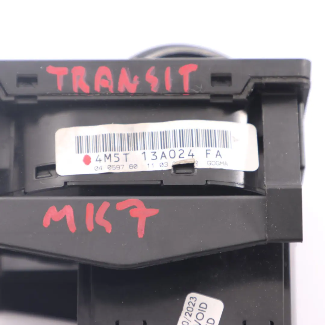 Ford Transit Mk7 Interruptor Unidad Control Faro - SKU 4M5T-13A024-FA - Número de pieza 4M5T-13A024-FA
