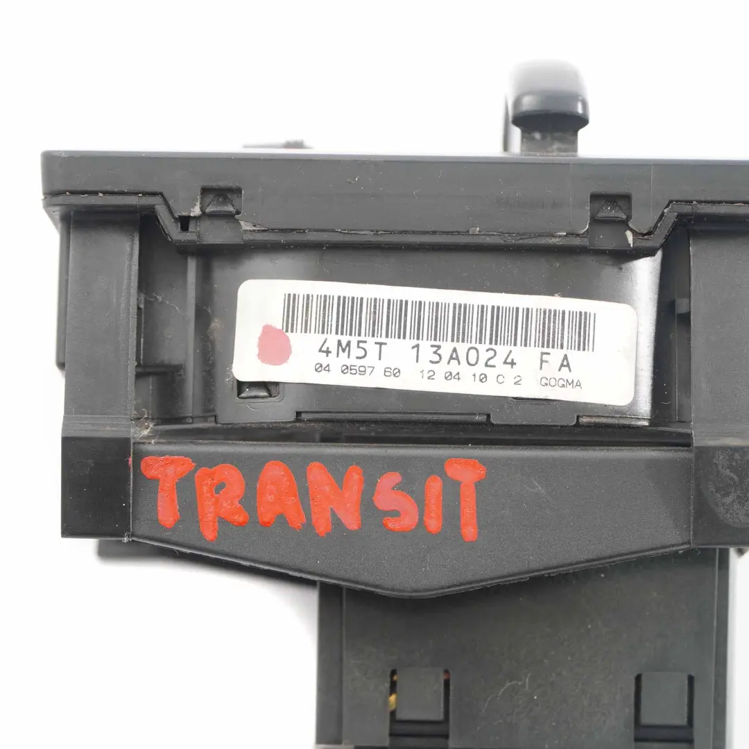 Lichtschalter Scheinwerfersteuergerät Panel für Ford Transit mit Teilenummer 4M5T13A024FA Ford Transit Lichtschalter Scheinwerfersteuergerät Panel - SKU 4M5T13A024FA - Teilenummer 4M5T13A024FA