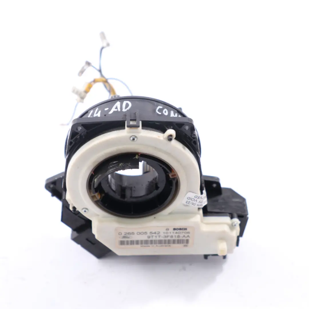 Steering Wheel Angle Sensor Slip Ring Airbag Squib 9T1T3F818AA to Ford Connect with Part number 4M5T14A664AD Ford Connect Steering Wheel Angle Sensor Slip Ring Airbag Squib 9T1T3F818AA - SKU 4M5T14A664AD - Part number 4M5T14A664AD