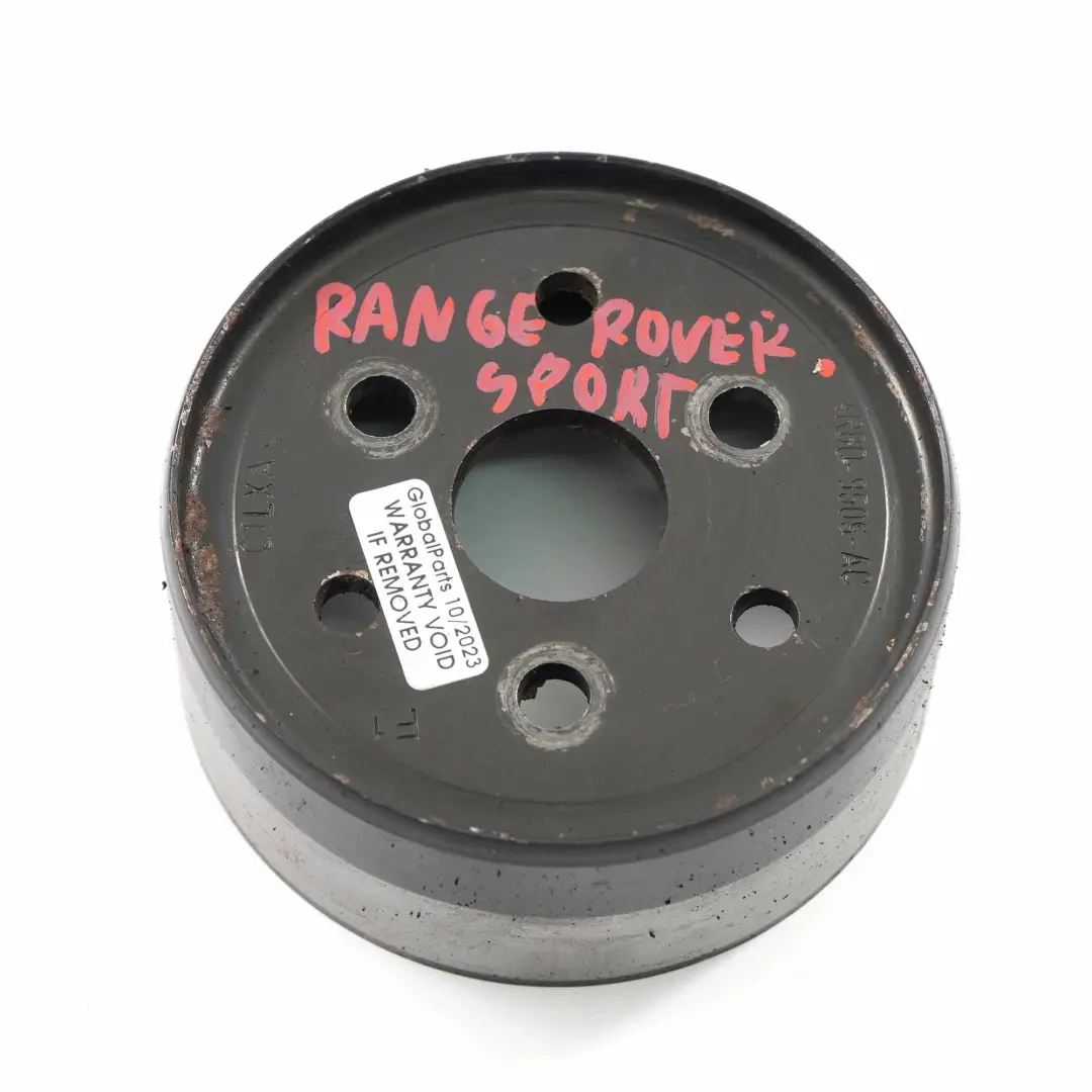 Polea de la correa refrigerante para Land Rover Range Sport L320 con número de pieza 4R8Q-9509-AC Land Rover Range Sport L320 Polea de la correa refrigerante - SKU 4R8Q-9509-AC - Número de pieza 4R8Q-9509-AC