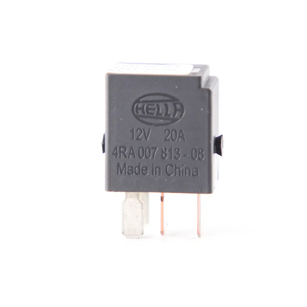  Relais Mercedes W176 W246 4-Pin Noir Hella 12V A0025428419 - SKU 4RA007813 - Numéro de pièce 4RA007813