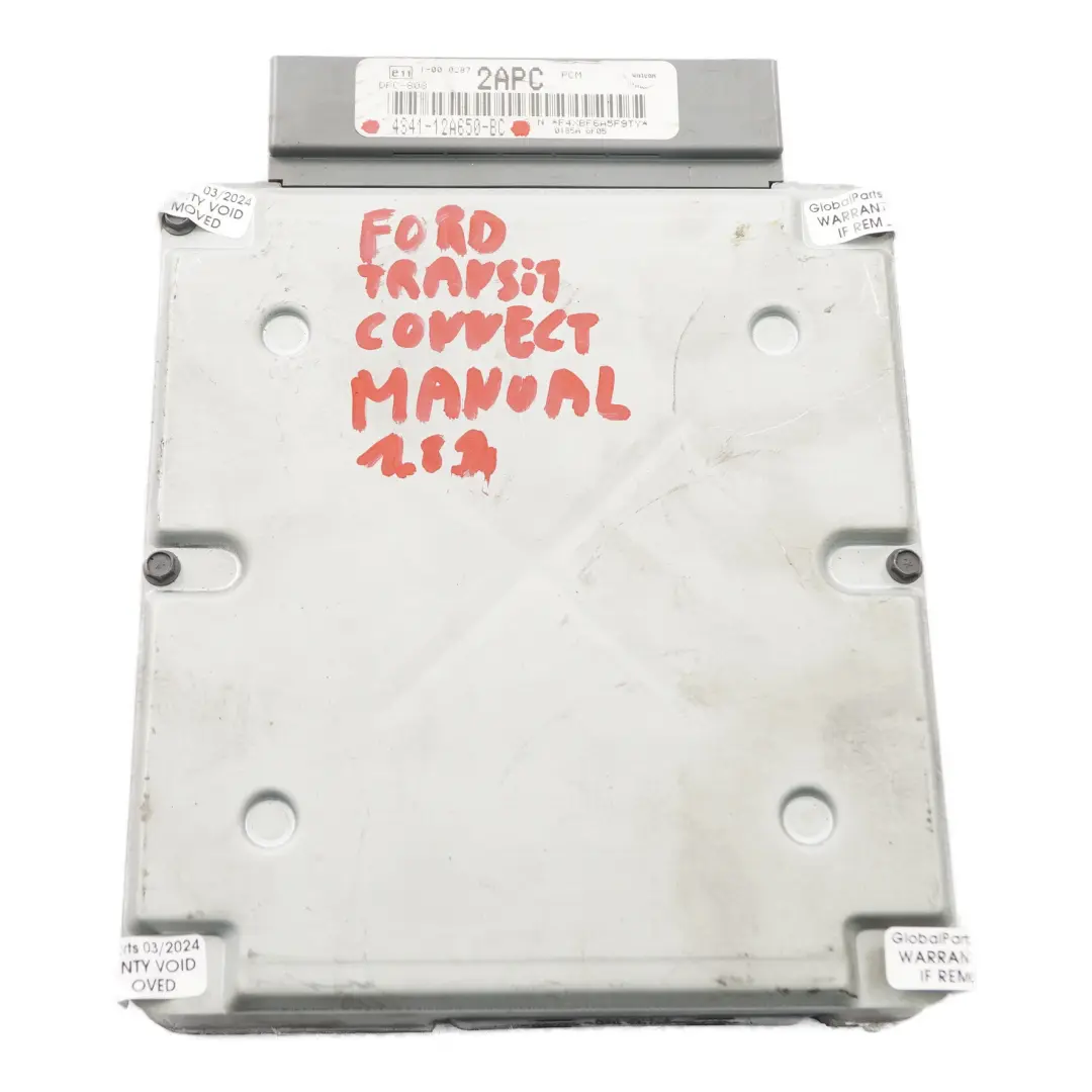 Control ECU Module Manual Ford Transit Connect 1.8 Diesel Engine - SKU 4S4112A650BC - Part number 4S4112A650BC