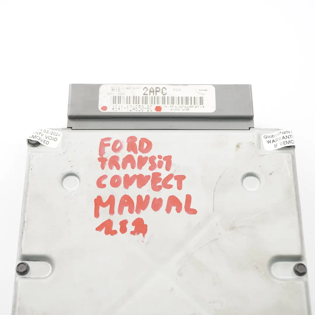 Control ECU Module Manual Ford Transit Connect 1.8 Diesel Engine - SKU 4S4112A650BC - Part number 4S4112A650BC