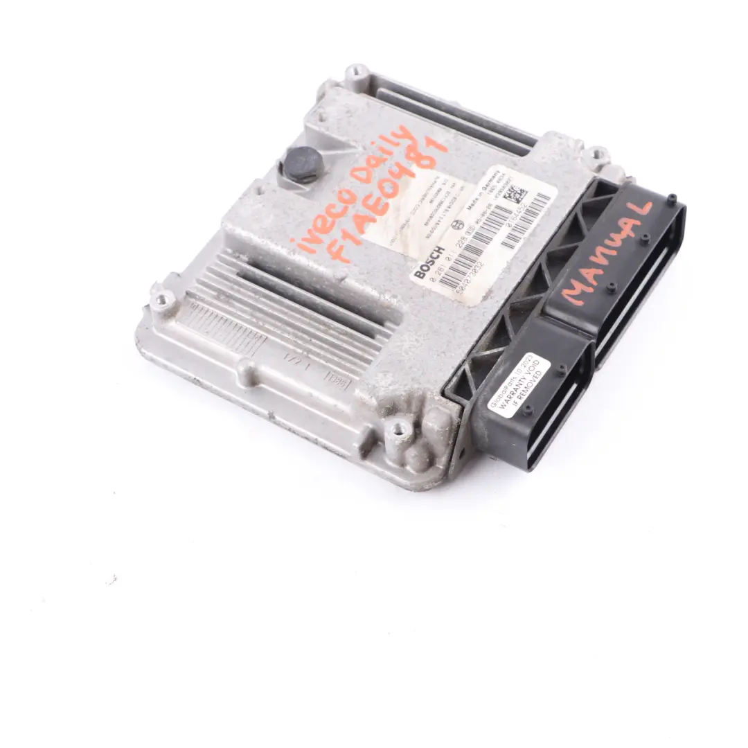 F1AE0481 Engine Unit Module ECU Manual to Iveco Daily 2.3 Diesel with Part number 504073032 Iveco Daily 2.3 Diesel F1AE0481 Engine Unit Module ECU Manual - SKU 504073032 - Part number 504073032