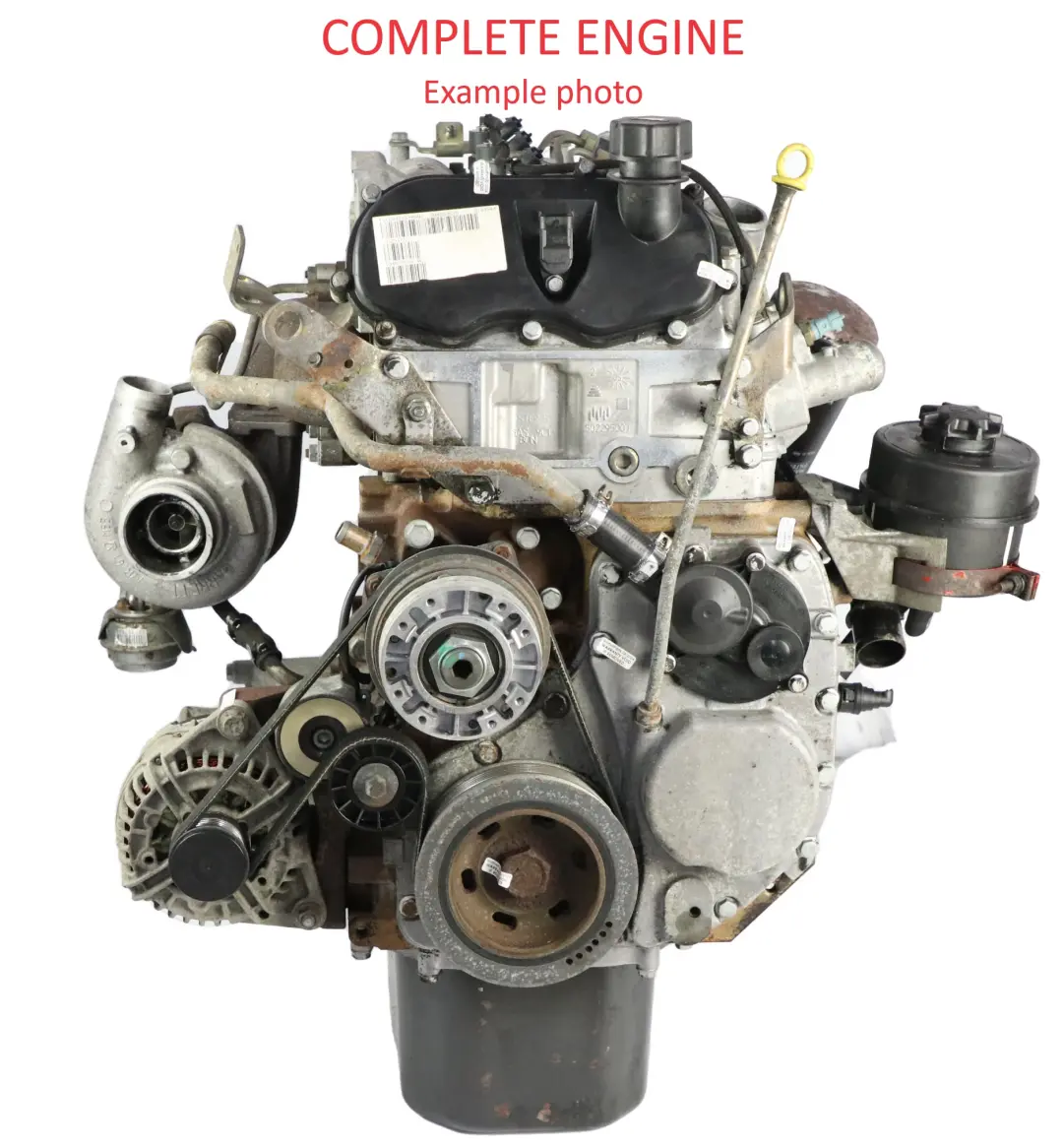 Iveco Daily 3 3.0 Diesel Motor Desnudo F1CE0481B 166HP 79 000 km, GARANTÍA - SKU 504089690 - Número de pieza 504089690
