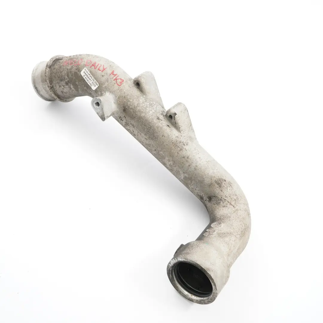 MK3 Tubo de Carga Turbocompresor Tubo de Aire para Iveco Daily con número de pieza 504091121 Iveco Daily MK3 Tubo de Carga Turbocompresor Tubo de Aire - SKU 504091121 - Número de pieza 504091121