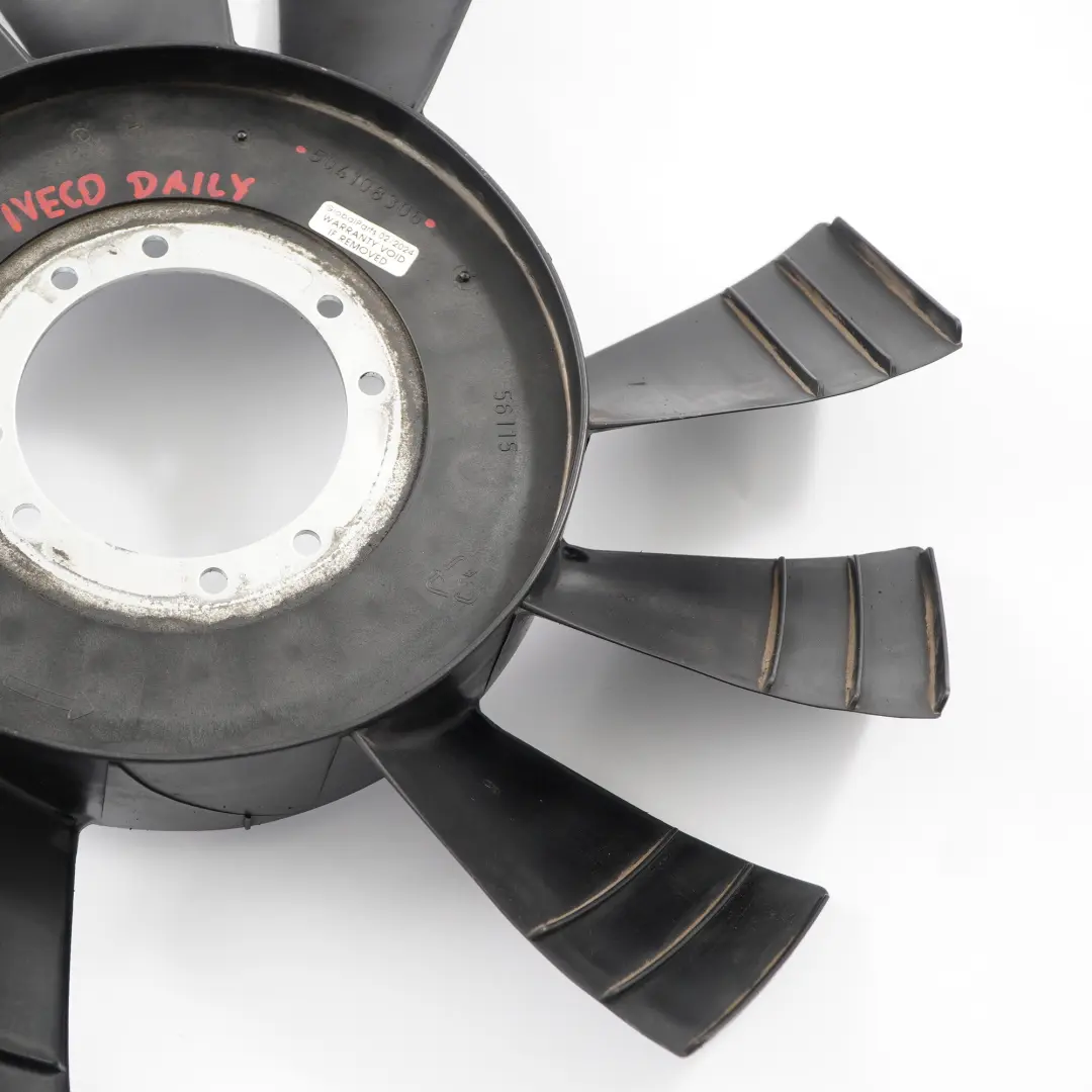 MK3 Motor Aspas del Ventilador del Radiador para Iveco Daily con número de pieza 504108306 Iveco Daily MK3 Motor Aspas del Ventilador del Radiador - SKU 504108306 - Número de pieza 504108306