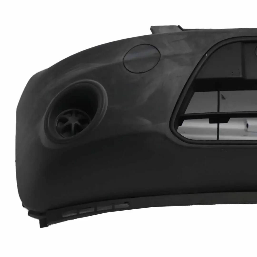 Front Bumper Trim Panel Grille Primed Textured Covering to Ford Transit Connect with Part number 5075295 Ford Transit Connect Front Bumper Trim Panel Grille Primed Textured Covering - SKU 5075295 - Part number 5075295