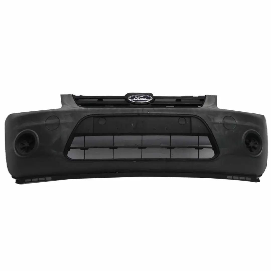 Front Bumper Trim Panel Grille Primed Textured Covering to Ford Transit Connect with Part number 5075295 Ford Transit Connect Front Bumper Trim Panel Grille Primed Textured Covering - SKU 5075295 - Part number 5075295