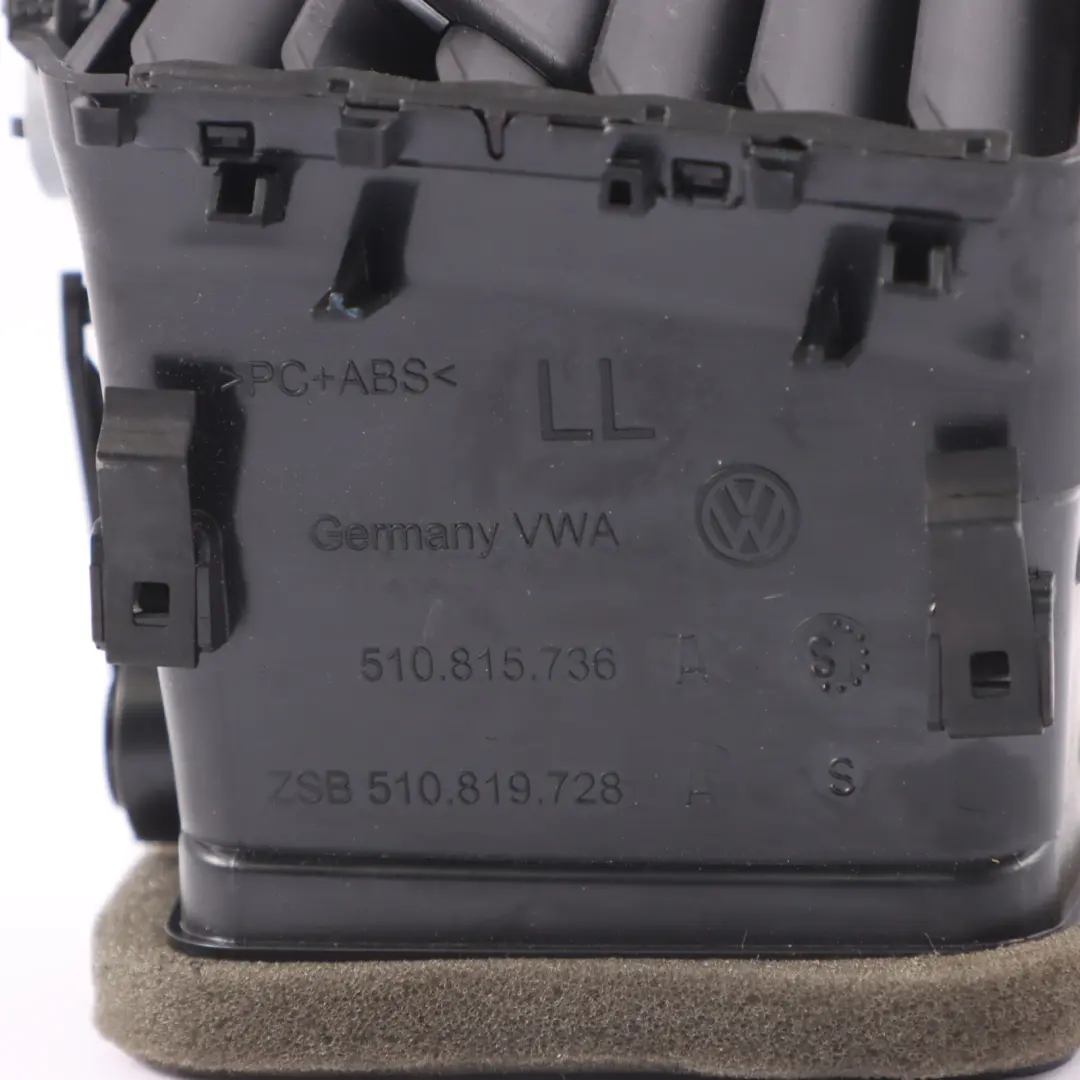 Volkswagen VW Golf Mk7 Dashboard Air Vent Derecha - SKU 510819728A - Número de pieza 510819728A