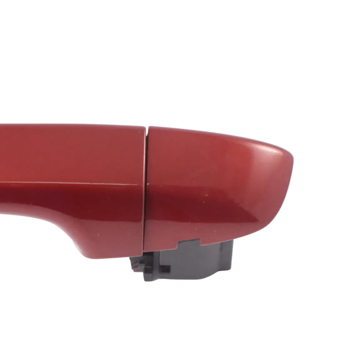 Door Exterior Handle Rear Left N/S Cranberry Red - A3R to Volkswagen Golf Sportsvan with Part number 510837205J Volkswagen Golf Sportsvan Door Exterior Handle Rear Left N/S Cranberry Red - A3R - SKU 510837205J-CRE - Part number 510837205J