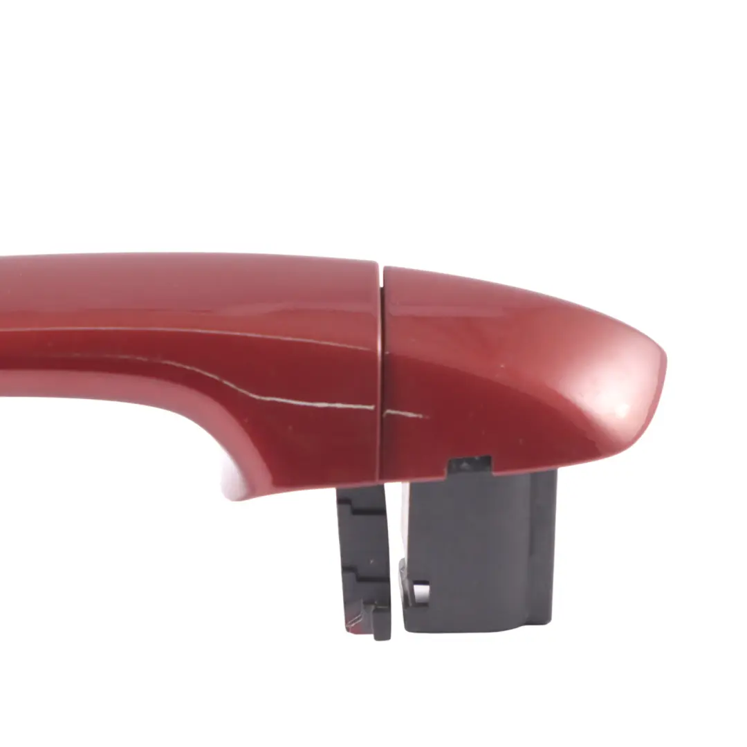 Door Exterior Handle Rear Left N/S Cranberry Red - A3R to Volkswagen Golf Sportsvan with Part number 510837205J Volkswagen Golf Sportsvan Door Exterior Handle Rear Left N/S Cranberry Red - A3R - SKU 510837205J-CRE - Part number 510837205J