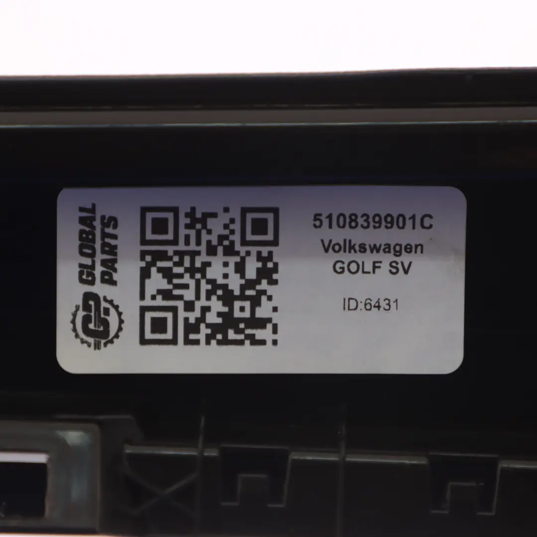 Volkswagen Golf Sporstvan Door Pillar Trim Moulding Rear Left N/S - SKU 510839901C - Part number 510839901C