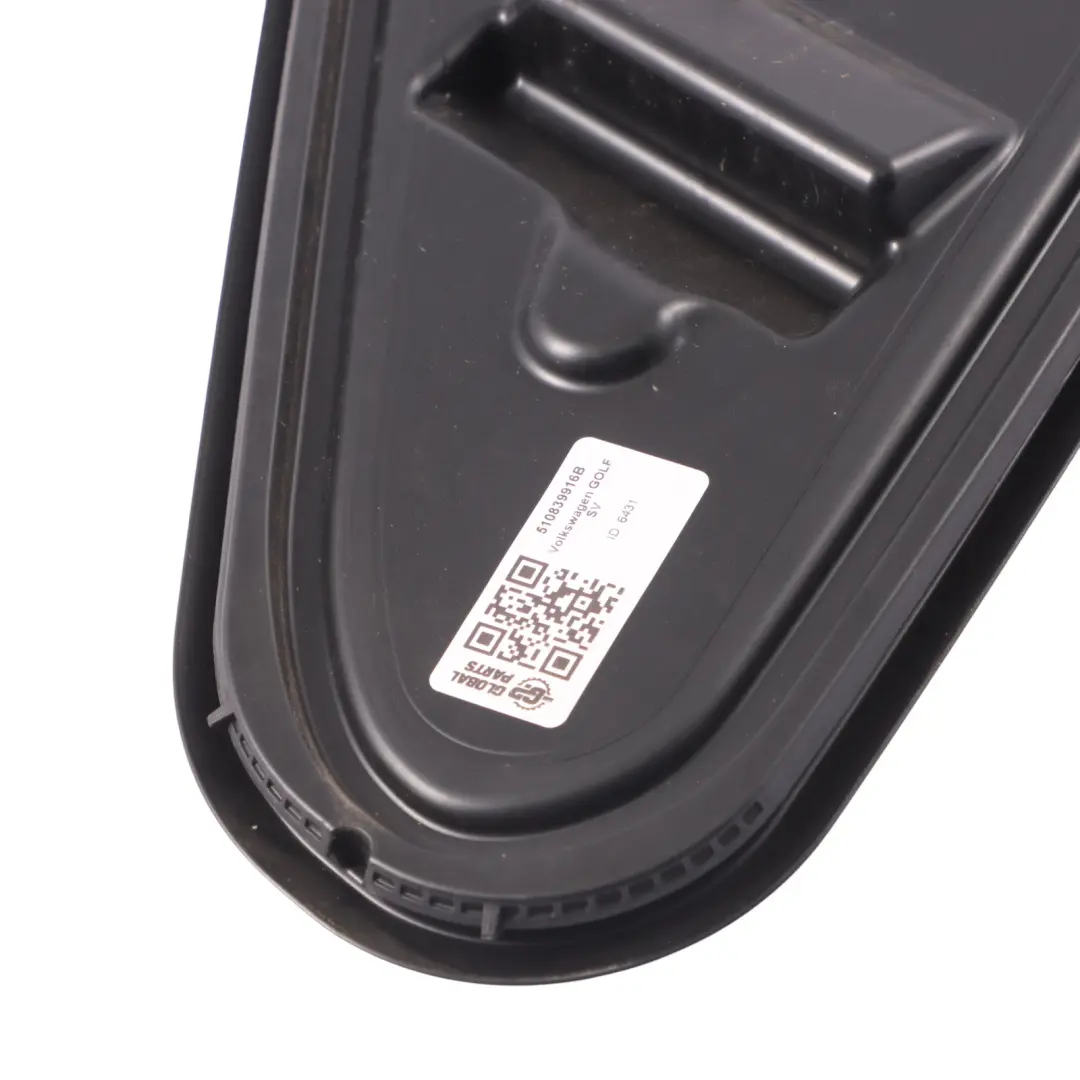 Volkswagen Golf Sportsvan Puerta Cubierta Panel Placa Trasera Derecha - SKU 510839916B - Número de pieza 510839916B